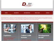 Tablet Screenshot of dynamique-rh.com